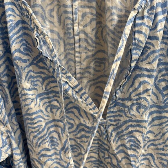 H&M Blue and White Maxi Dress - Picture 5 of 6